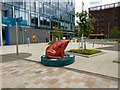 SJ8989 : Golding at Stockport Exchange by Gerald England