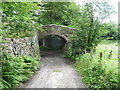 SD8728 : Footbridge over the lane to Buckleys by Humphrey Bolton