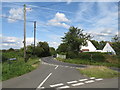 TL5306 : Road junction near Bobbingworth, Essex by Malc McDonald