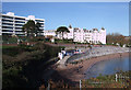 SX9063 : Corbyn's Beach from Corbyn's Head by Vieve Forward