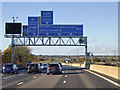 TL2400 : London Orbital Motorway near Potters Bar by David Dixon