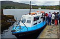 V9354 : Ilnacullin/Garinish Island, Co. Cork - Blue Pool Ferry 1 at the Quay by P L Chadwick