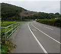 SH7401 : A487 from Powys into Gwynedd by Jaggery