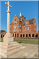 TQ1656 : War memorial, St John's School by Ian Capper