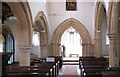 SK9446 : Church of St Nicholas - the nave from the choir by Bob Harvey