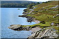 NY1405 : Looking southwest along the Wastwater shoreline by David Martin