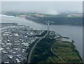 NH6647 : Industrial Inverness from the air by Alan Murray-Rust