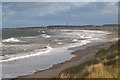 NZ2796 : Surf in Druridge Bay by Jim Barton