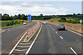 S1586 : Layby on the Westbound M7 near Nore Bridge by David Dixon