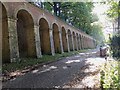 TQ3371 : Retaining wall below Crystal Palace Parade by Robin Stott