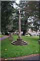 SO7745 : Churchyard cross by Bob Harvey