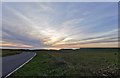 TV5895 : Sunset near Beachy Head by PAUL FARMER