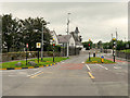 V9691 : Pedestrian Crossing on Rock Road by David Dixon