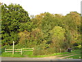 TQ3965 : Path onto West Wickham Common, near Hayes by Malc McDonald