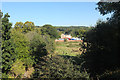 SE1924 : View from Bridge 15, Spen Valley Greenway, Liversedge by habiloid