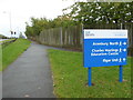 SO8755 : Worcestershire Health & Care Trust - signage by Chris Allen