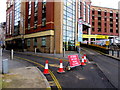 ST3188 : High Street closed to traffic, Newport by Jaggery