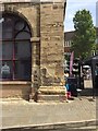 SP2864 : Masonry, southeast corner of the museum, Market Place, Warwick by Robin Stott