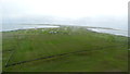 HY7855 : On North Ronaldsay - View across Dennis Ness from top of lighthouse by Colin Park