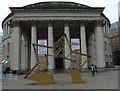 SJ8397 : Star outside Central Library by Gerald England