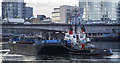 J3474 : Tug 'Goliath' and barge, Belfast by Rossographer