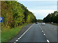 NS3340 : Layby on Southbound A78 near Irvine by David Dixon