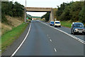 NS2243 : Railway Bridge over the A78 at Ardrossan by David Dixon