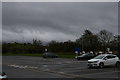 SK8839 : Car parking and electric vehicle charging points, Grantham North services, Gonerby Moor by Christopher Hilton