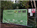 SK6267 : Temporary fencing across path in Sherwood Forest by Phil Champion