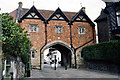 SO7745 : Abbey Gateway, Abbey Road, Great Malvern by Jo and Steve Turner