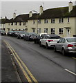 ST3089 : Line of cars, Blaen-y-pant Crescent, Newport by Jaggery