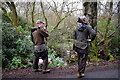 H4864 : Wildfowlers along Drumconnelly Road by Kenneth  Allen