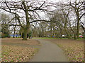 SE2527 : Dartmouth Park. Morley - paths and trees by Stephen Craven