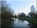 TL5706 : Dusk on the River Roding at Fyfield by Malc McDonald