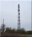 TA3819 : Communications mast near Easington by JThomas