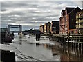 TA1028 : Old Harbour, River Hull, Kingston upon Hull by Bernard Sharp