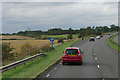 NS4136 : Layby on the Westbound A71 near Kilmarnock by David Dixon