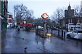 TQ3482 : Entrance to Bethnal Green Underground Station by Ian S