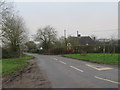 TL4430 : Country lane at Washall Green, near Brent Pelham by Malc McDonald