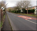 SO2814 : End of the 30 zone at the western edge of Abergavenny by Jaggery