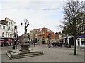 TQ3296 : Drinking fountain, Enfield by Malc McDonald