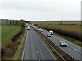 SK9908 : A1 looking south from Water Lane by Alan Murray-Rust