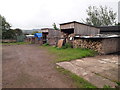 NY4930 : Forestry yard at Newton Rigg by Ben Kendall