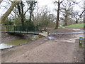 TQ3298 : Path and bridge in Hilly Fields Park, near Enfield by Malc McDonald