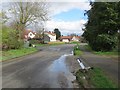 TM0481 : Blo' Norton Road joining The Street (A1066) at South Lopham by Peter Wood