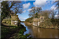 SJ6735 : Site of the Train Bridge, Shropshire Union Canal by Brian Deegan