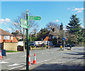 TQ4173 : Green Chain Signpost, Mottingham Lane by Des Blenkinsopp