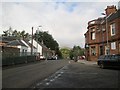 NT5731 : Junction  of  Tweedside  Road  with  B6398  through  village by Martin Dawes