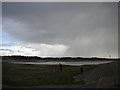 TF5762 : Lagoon under rainclouds, Skegness by Richard Vince