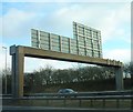 SD5728 : Portal Gantry Over Southbound Carriageway of M6 by Richard Cooke